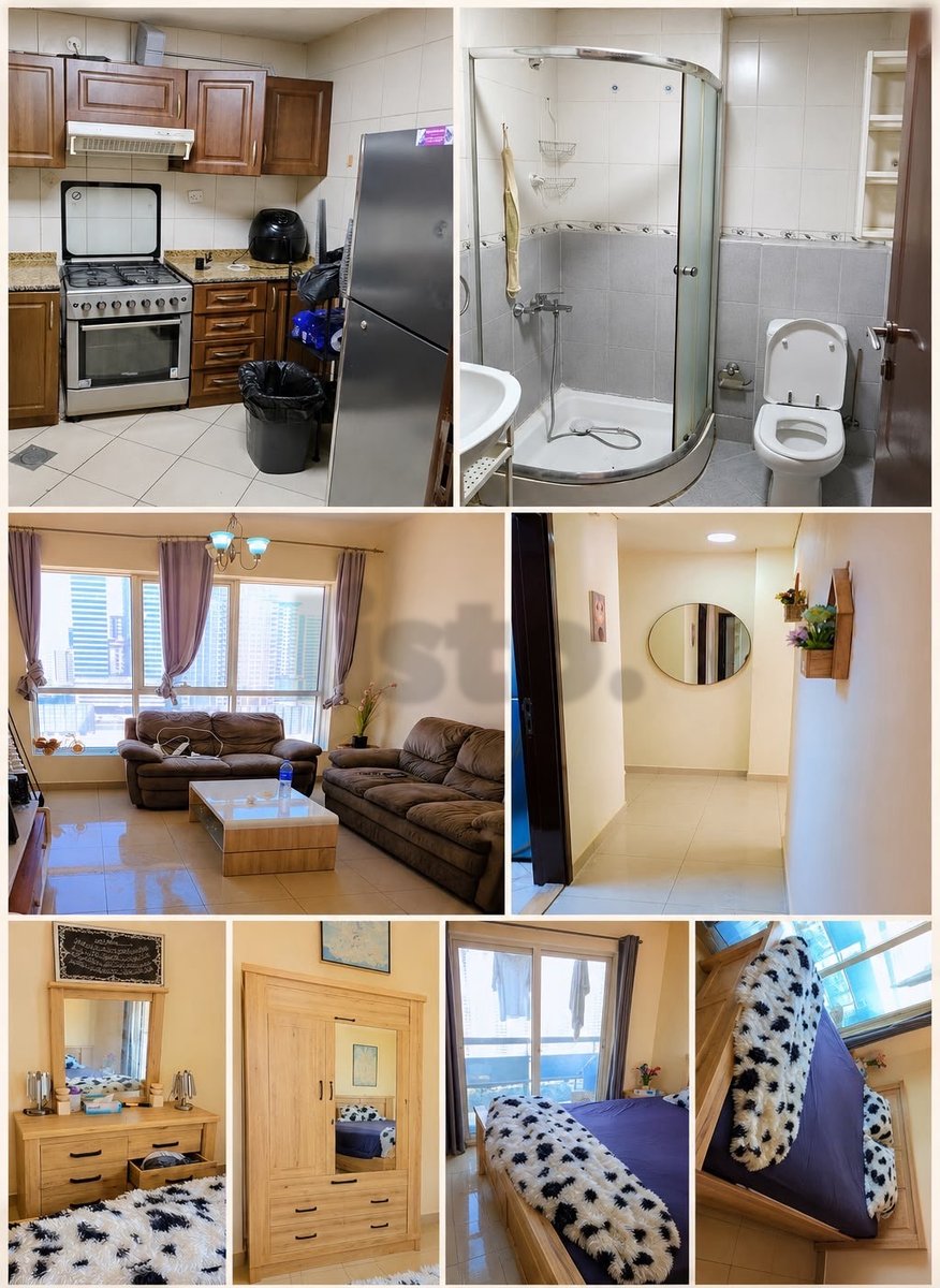 Cozy 1-Bedroom Apartment for Rent - Fully Equipped Kitchen and City Views