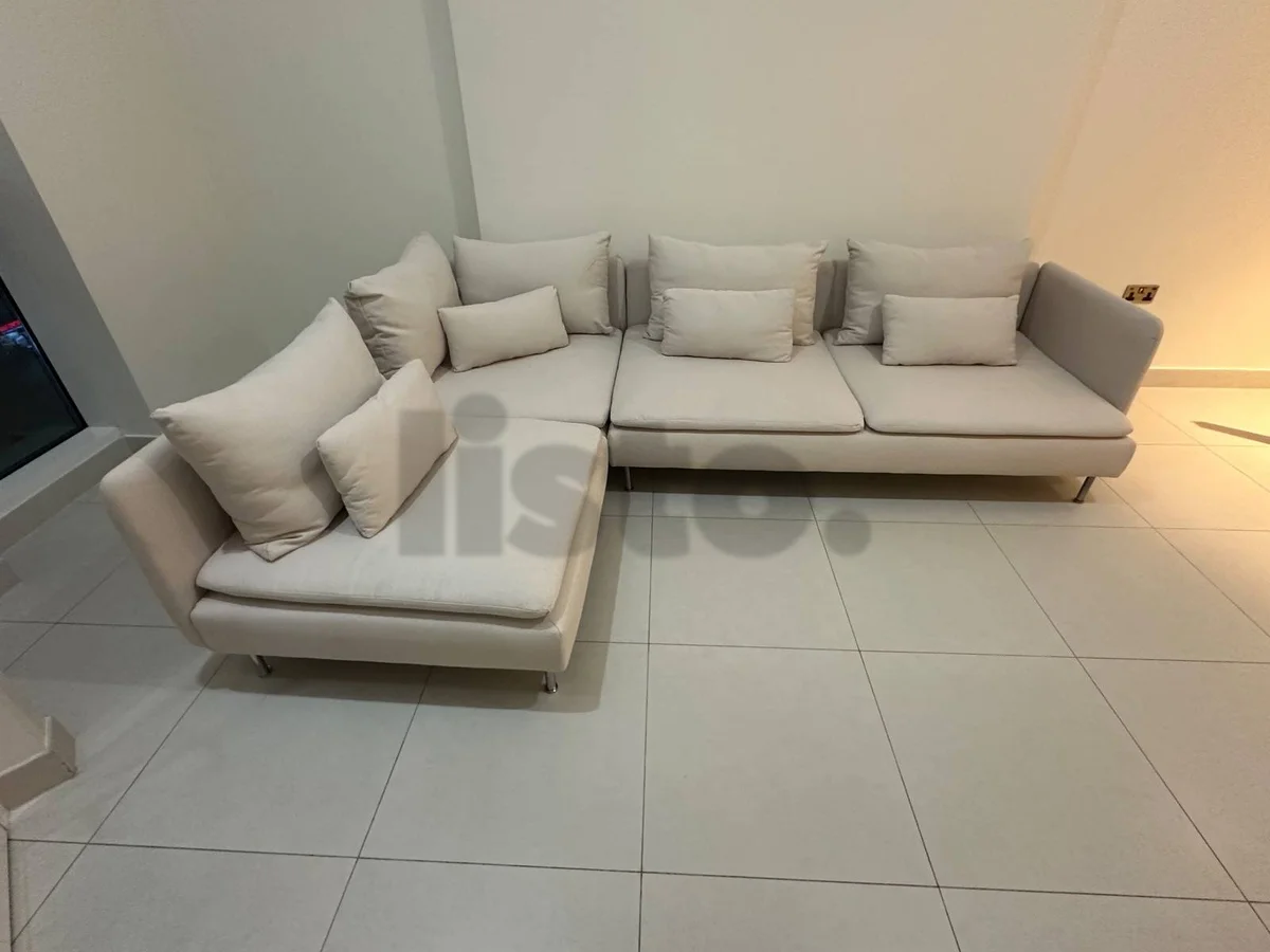 Brand new condition ikea Soderhim Lshape corner sofa beige