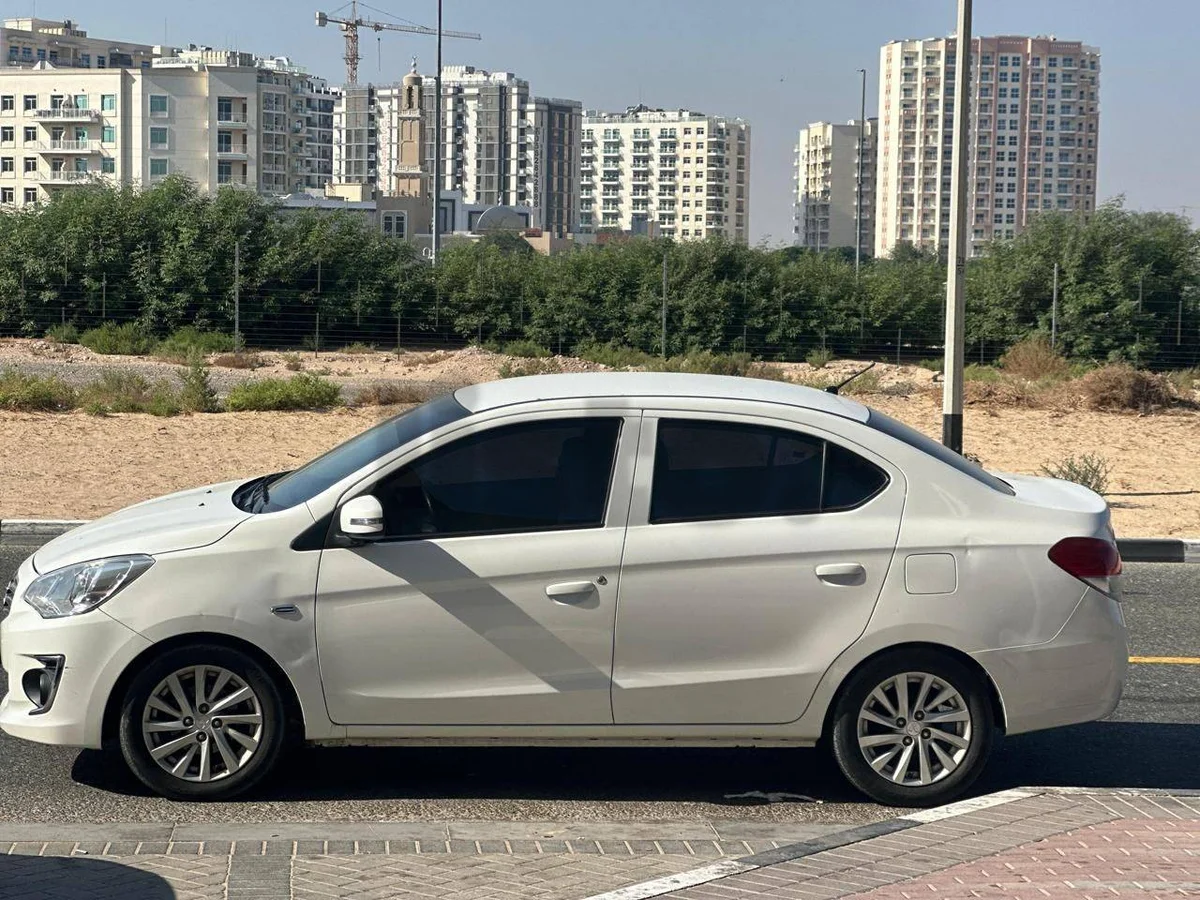 Mitsubishi Attrage 2019 Sedan - White, Economical & Reliable Car