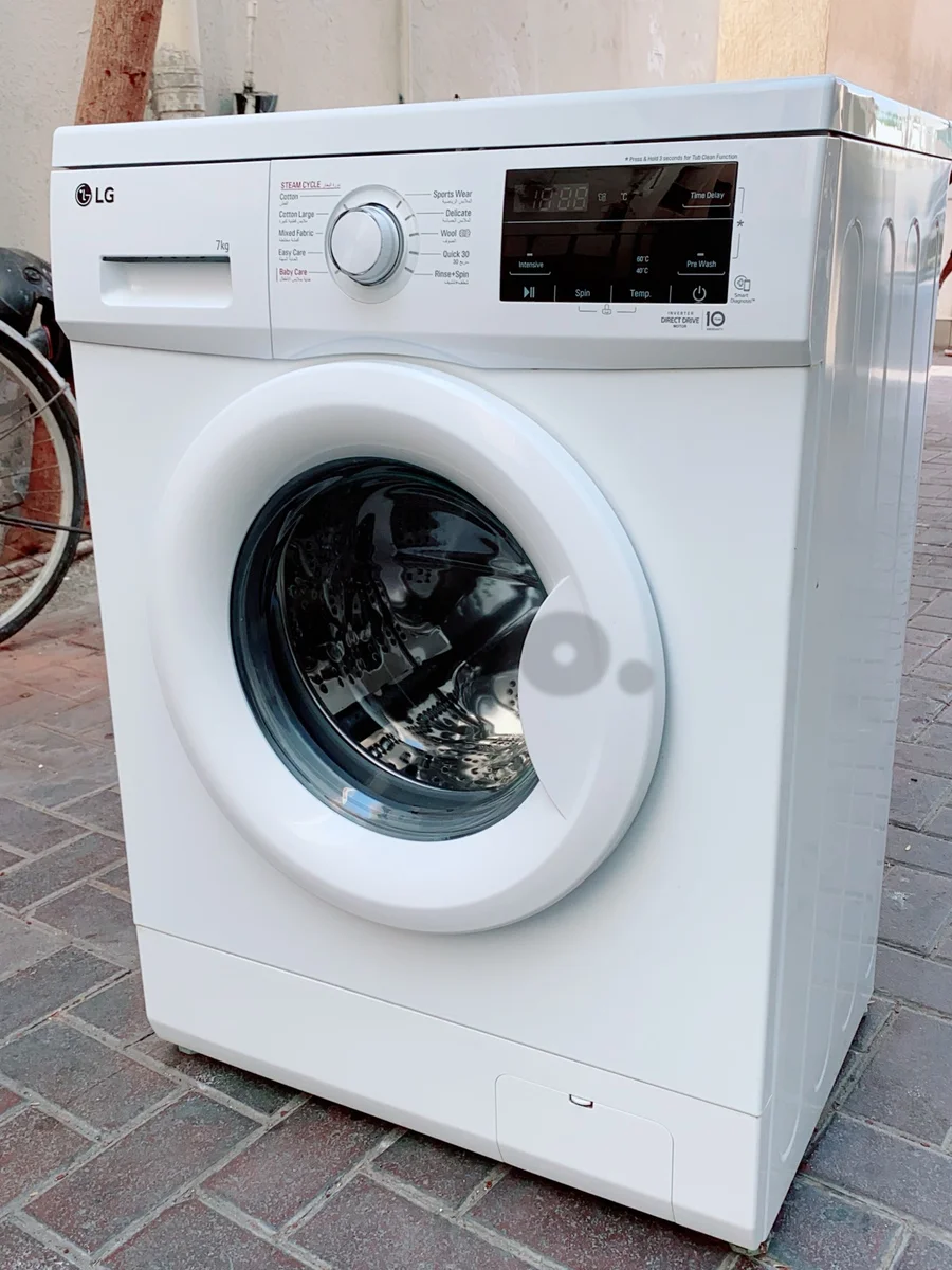 LG 7kg Front Load Washing Machine - Excellent Condition - Inverter Dir