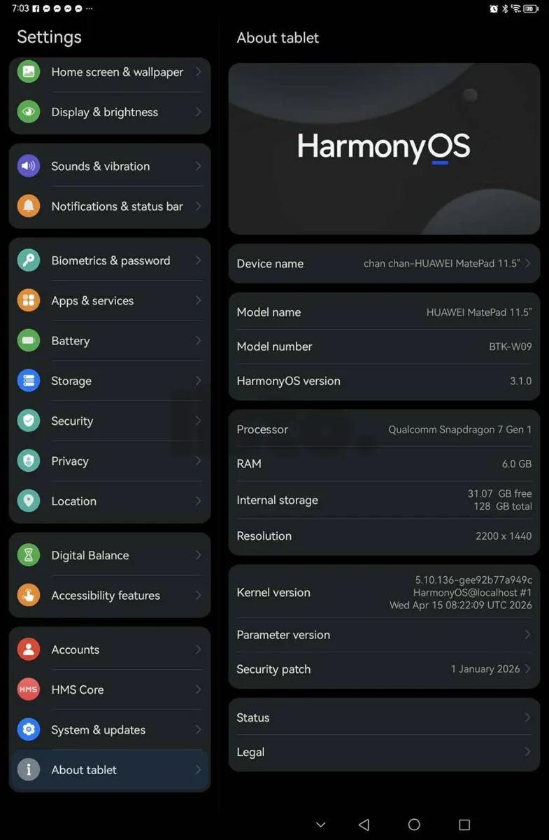 Huawei MatePad 11.5"