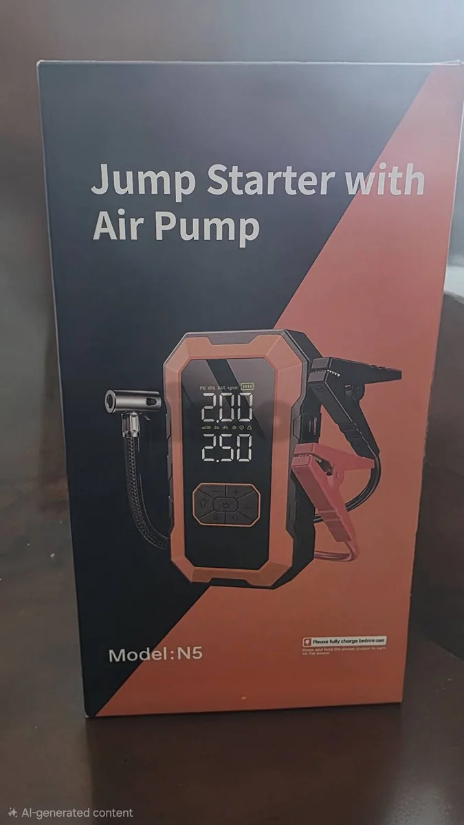 Jump Starter with Air Pump