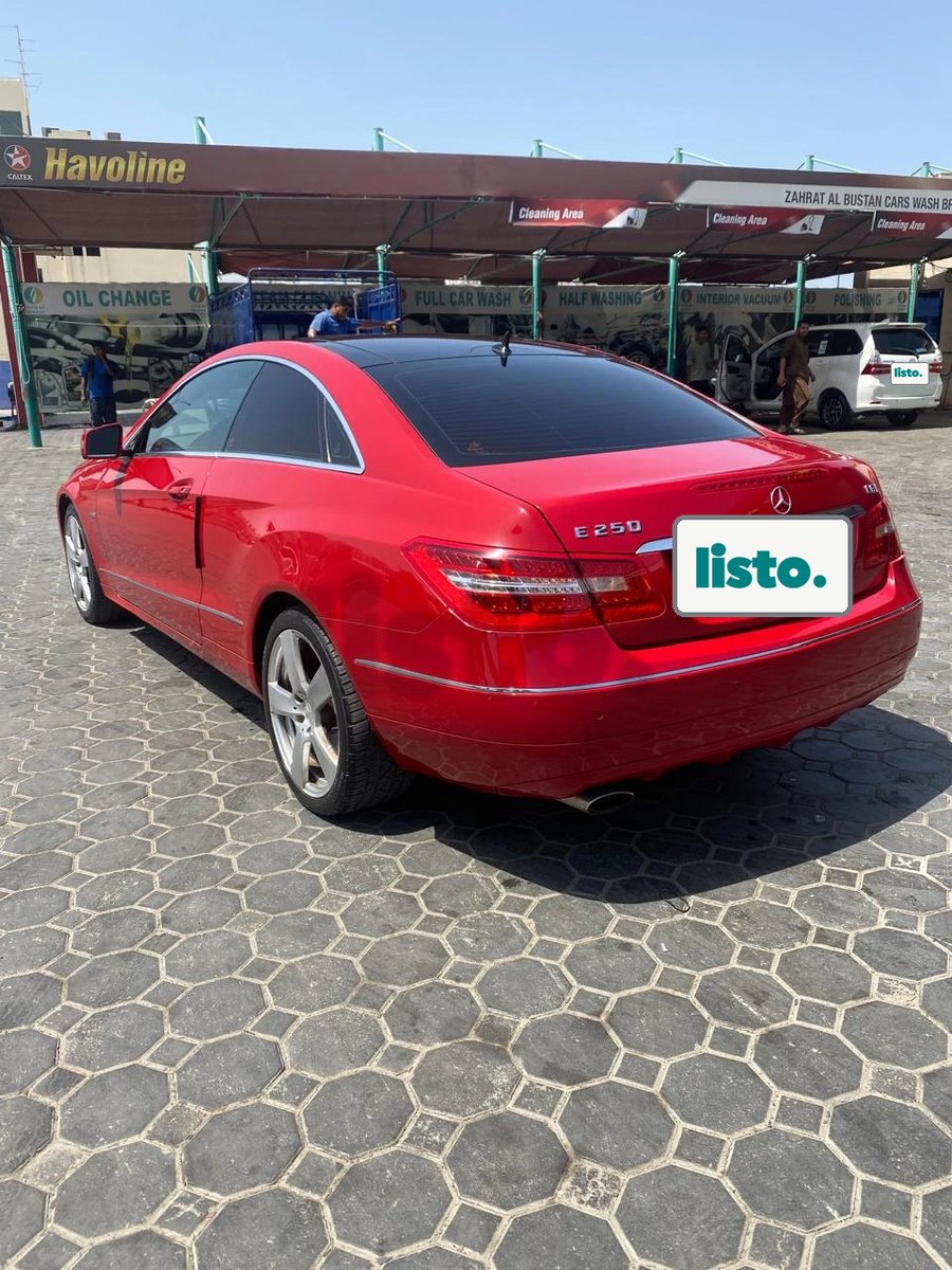 Mercedes-Benz E250 Coupe - Red, Excellent Condition