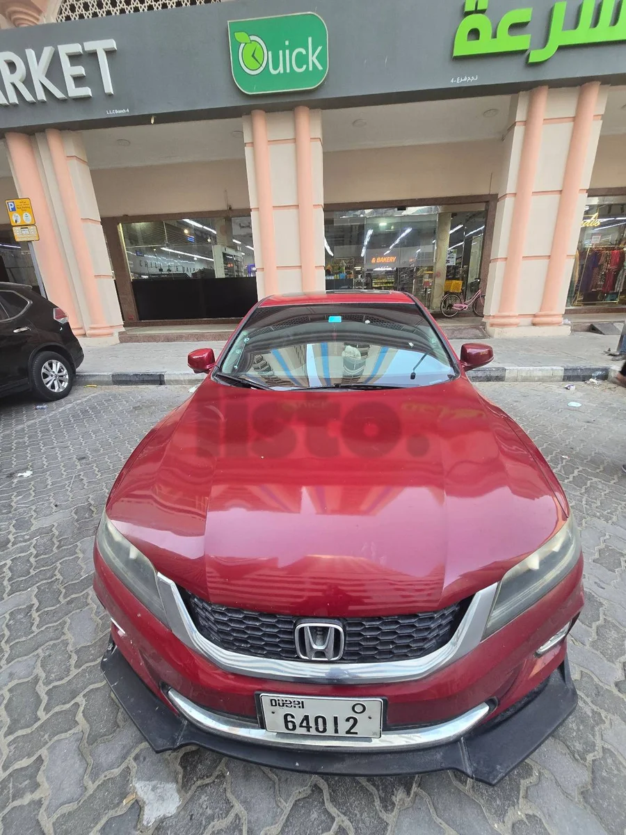 Honda Accord coupe 2013 full option Gcc very good condition no any issue 05******** al nahda sharjah