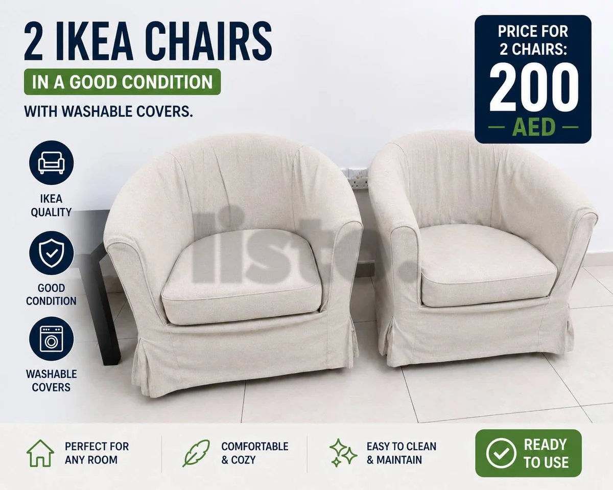 Two IKEA chairs