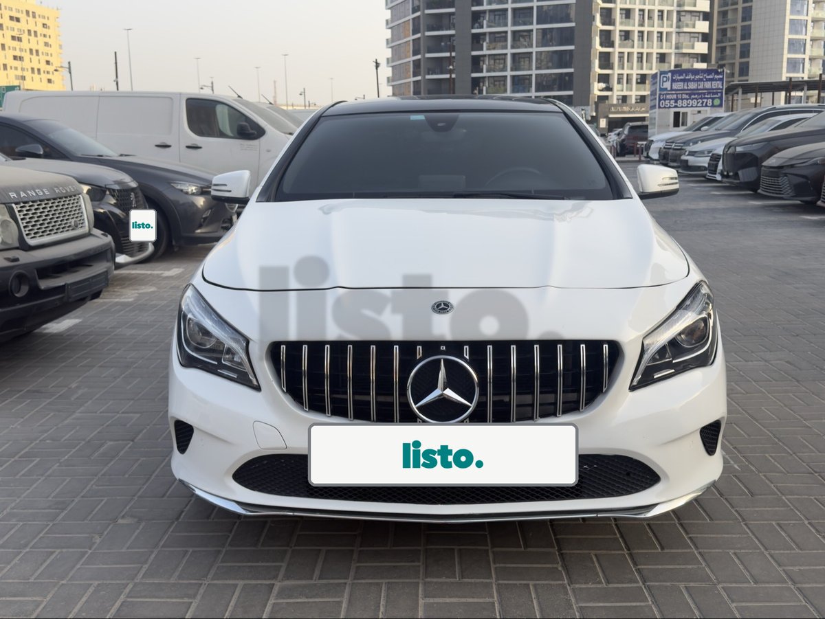 White Mercedes-Benz CLA-Class Sedan - Excellent Condition
