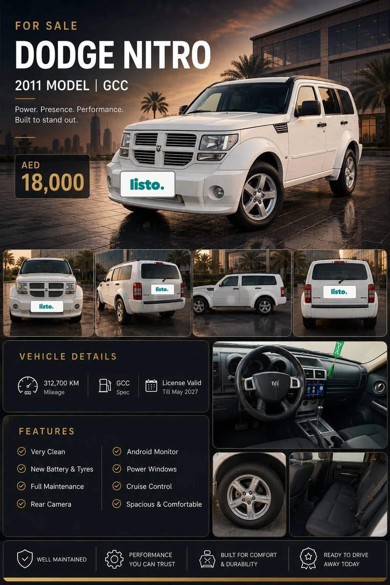 2011 Dodge Nitro, very good condition