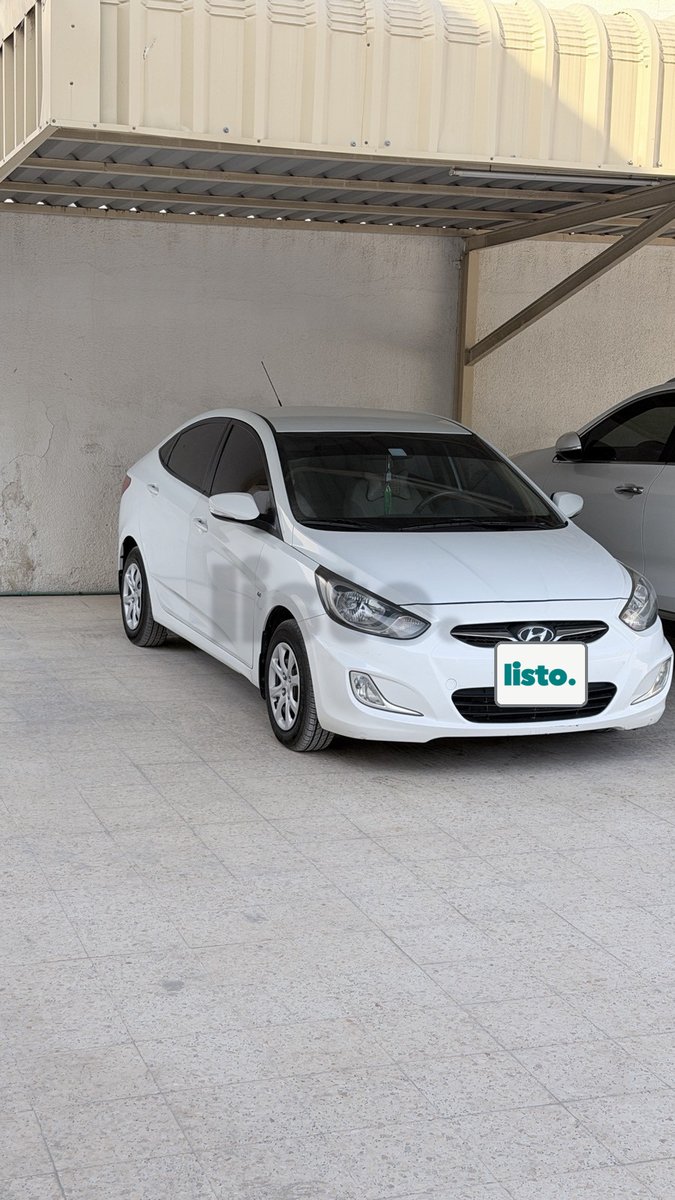 Hyundai Accent Sedan for Sale - White, Excellent Condition