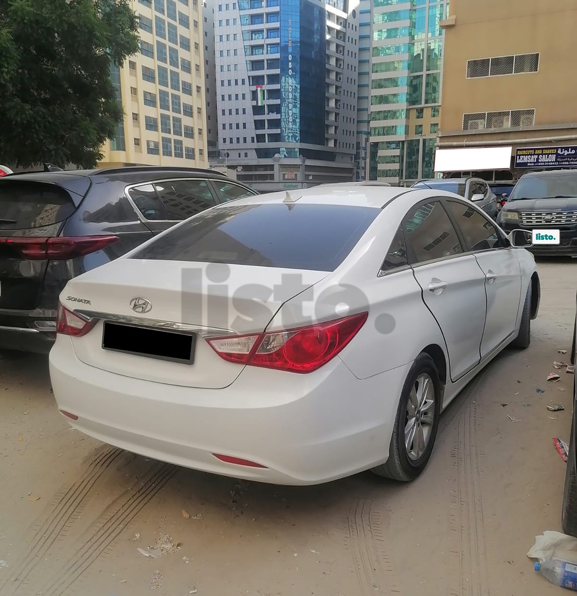 Used Hyundai Sonata for sale - White sedan, in excellent condition