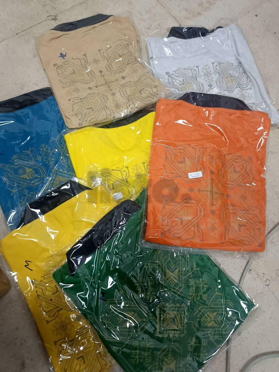 Stylish Embroidered Polo T-Shirts - New, Various Colors and Sizes