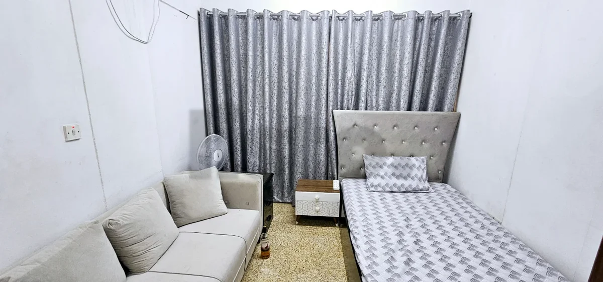 Furnished for single executive male at buhairah corniche majaz 1 shja