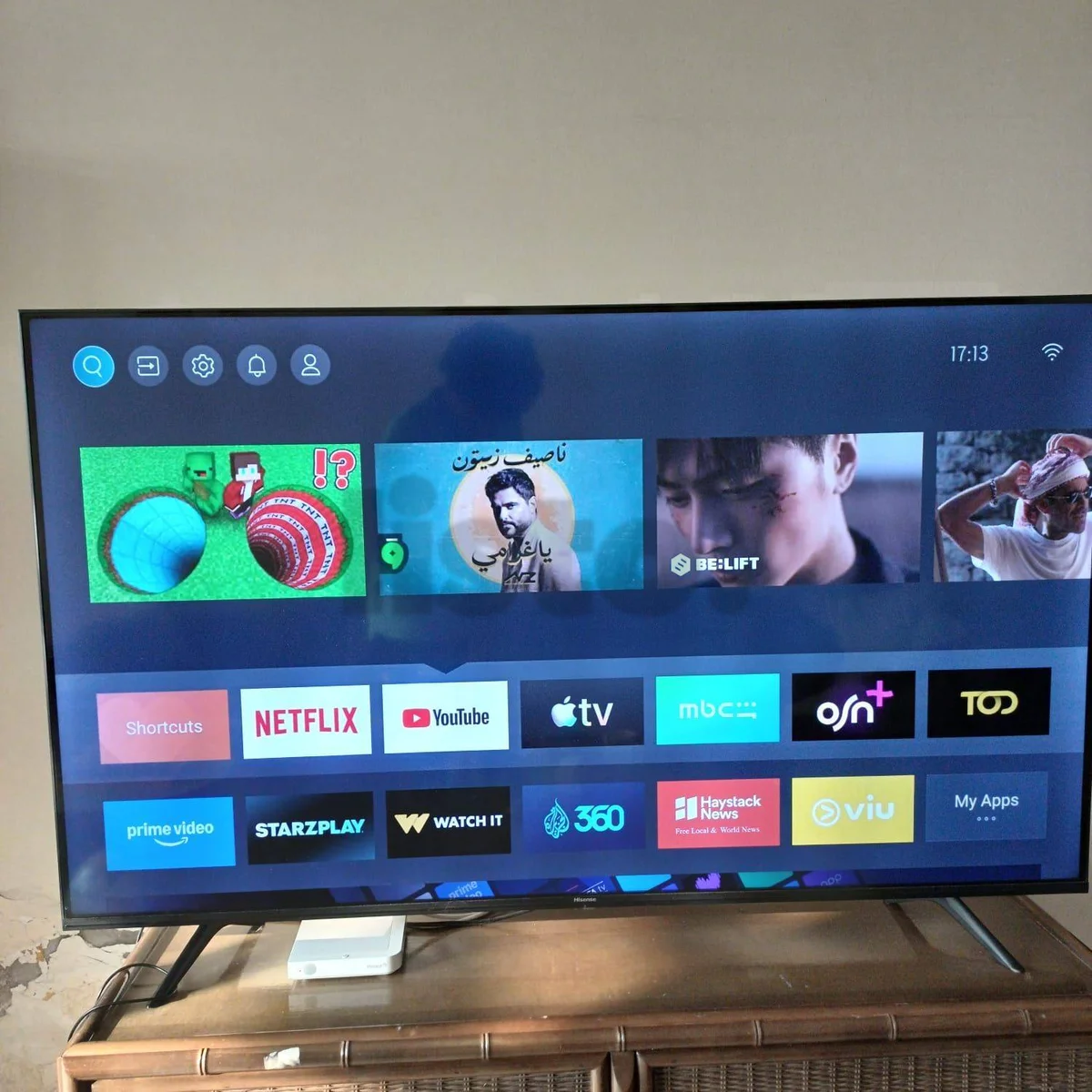 Hisense VIDAA 4K ultra HD smart TV