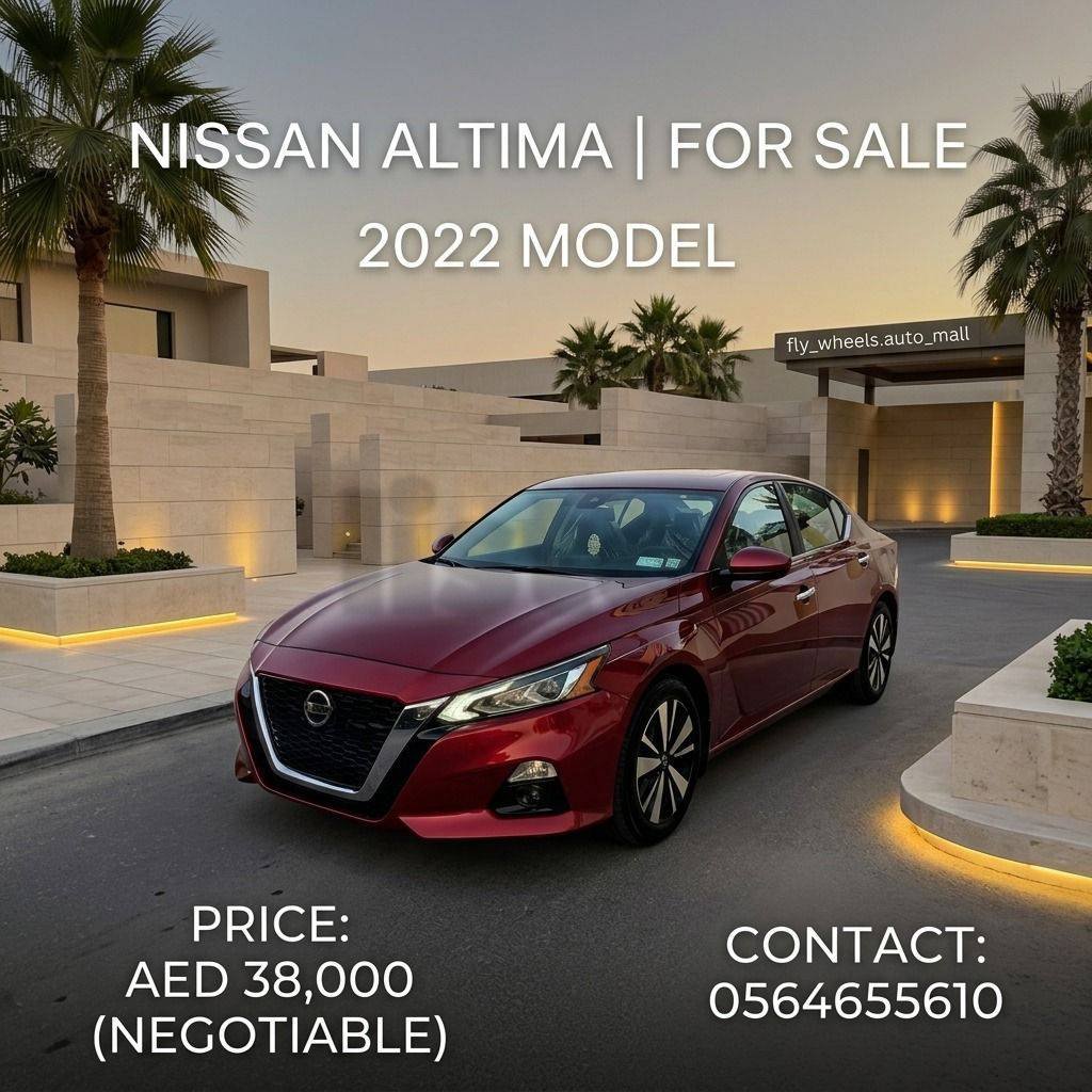 2022 Nissan Altima for Sale - Excellent Condition & Great Value!