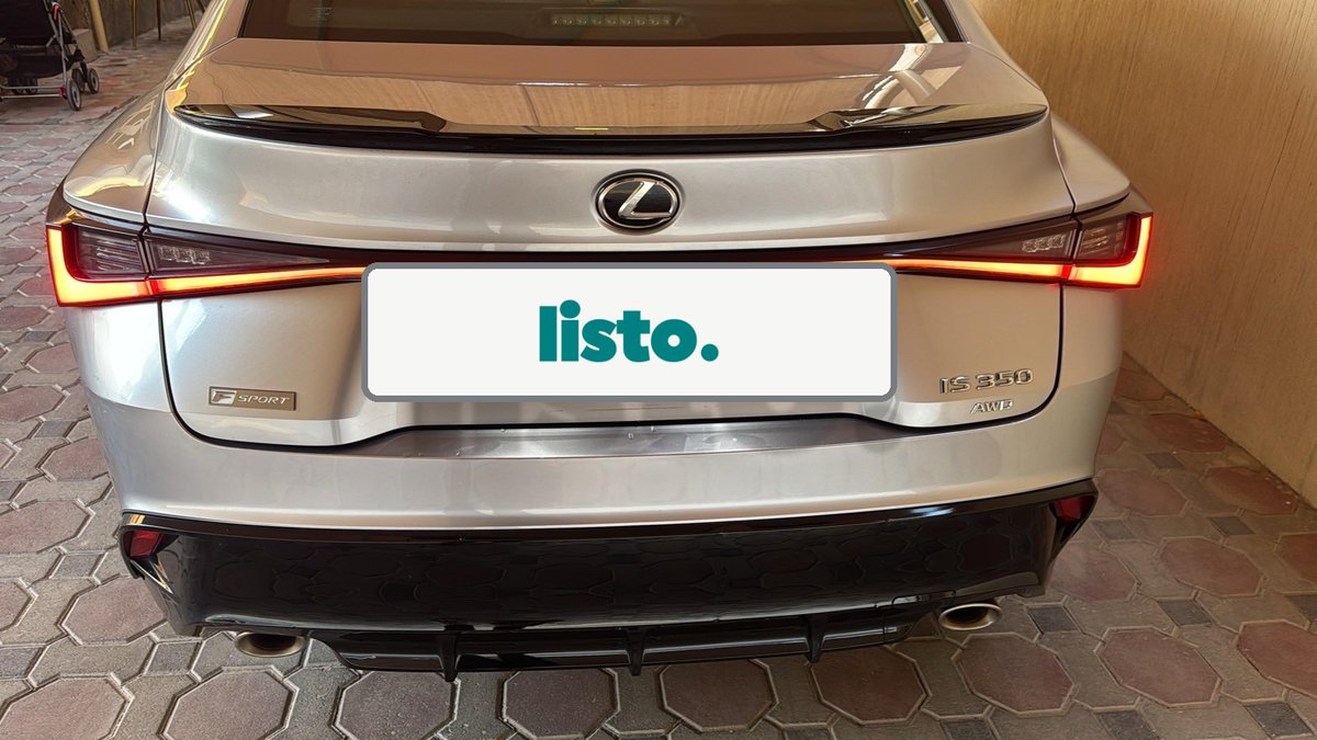 Lexus IS 350 F Sport AWD for Sale in Dubai - Excellent Condition