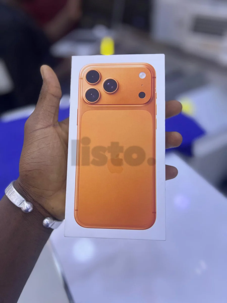 New Apple iPhone 17 pro max 512- Vibrant Orange Finish - Sealed Box