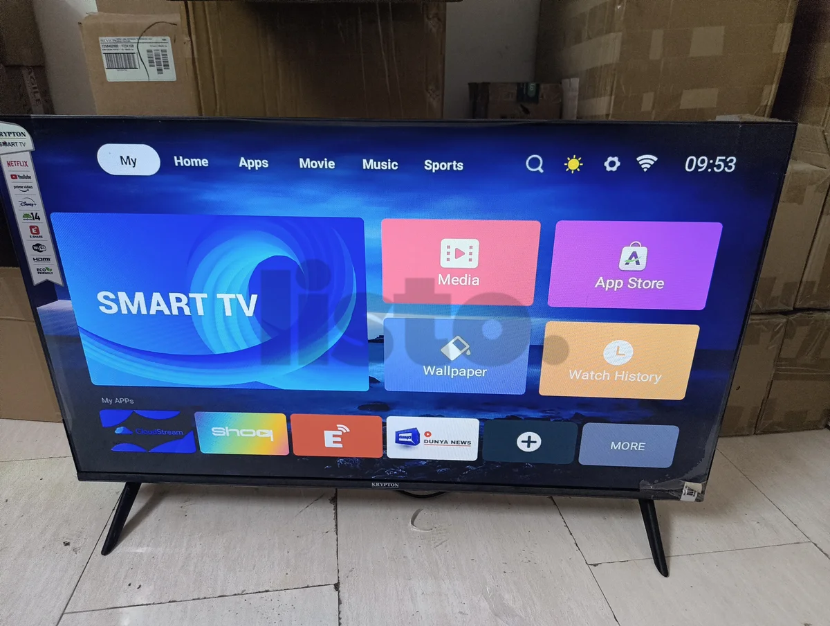 KRYPTON 40" Android 14 Smart TV KLED4024SHD Good Condition