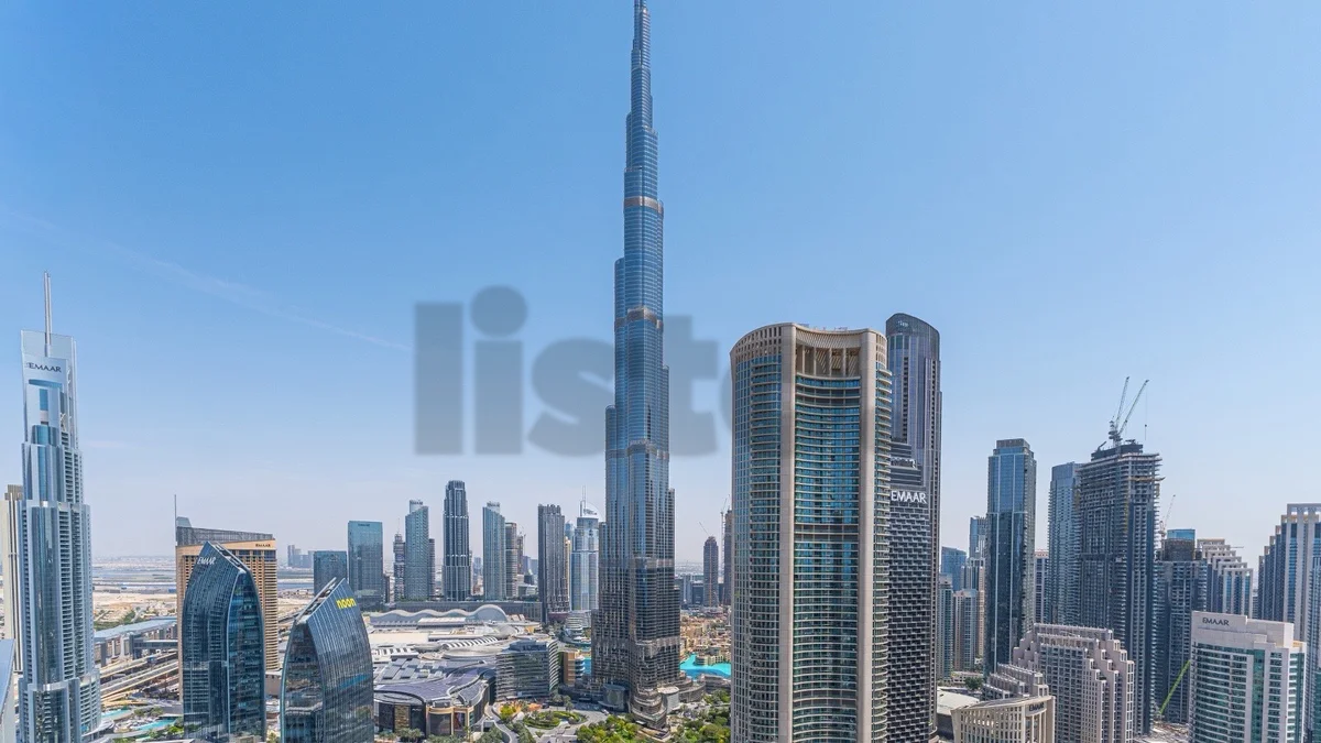 🔥 Full Burj Khalifa View | High Floor | Vacant & Ready | 3BR + Maid