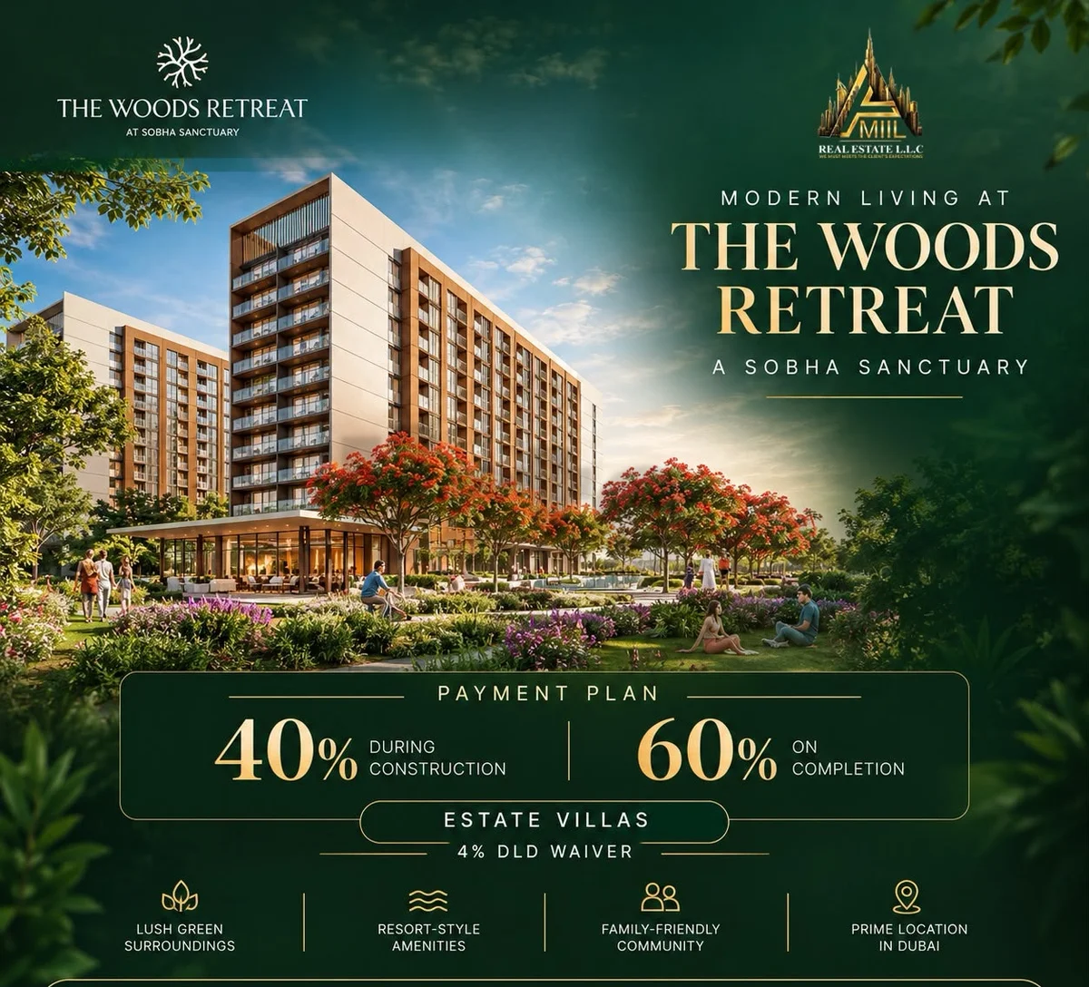 Luxury Villas at The Woods Retreat Sobha Sanctuary - Luxury Living