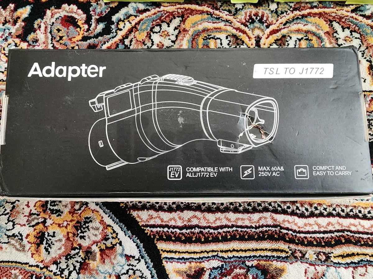 Tesla To J1772 Charger Adapter 250V Ac Compatible With ALLJ1772 EV