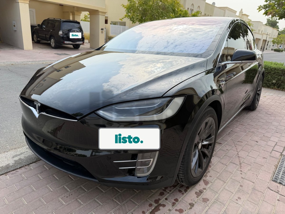 2017 Tesla Model X 90D | GCC | 7-Seater | Immaculate Condition | Black on Beige