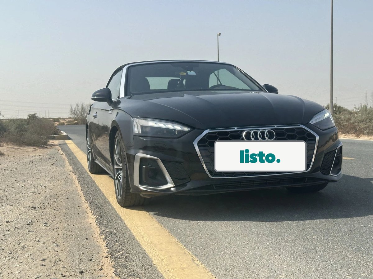 Stunning Audi A5 Cabriolet for Sale - Black, Low Mileage, UAE Spec