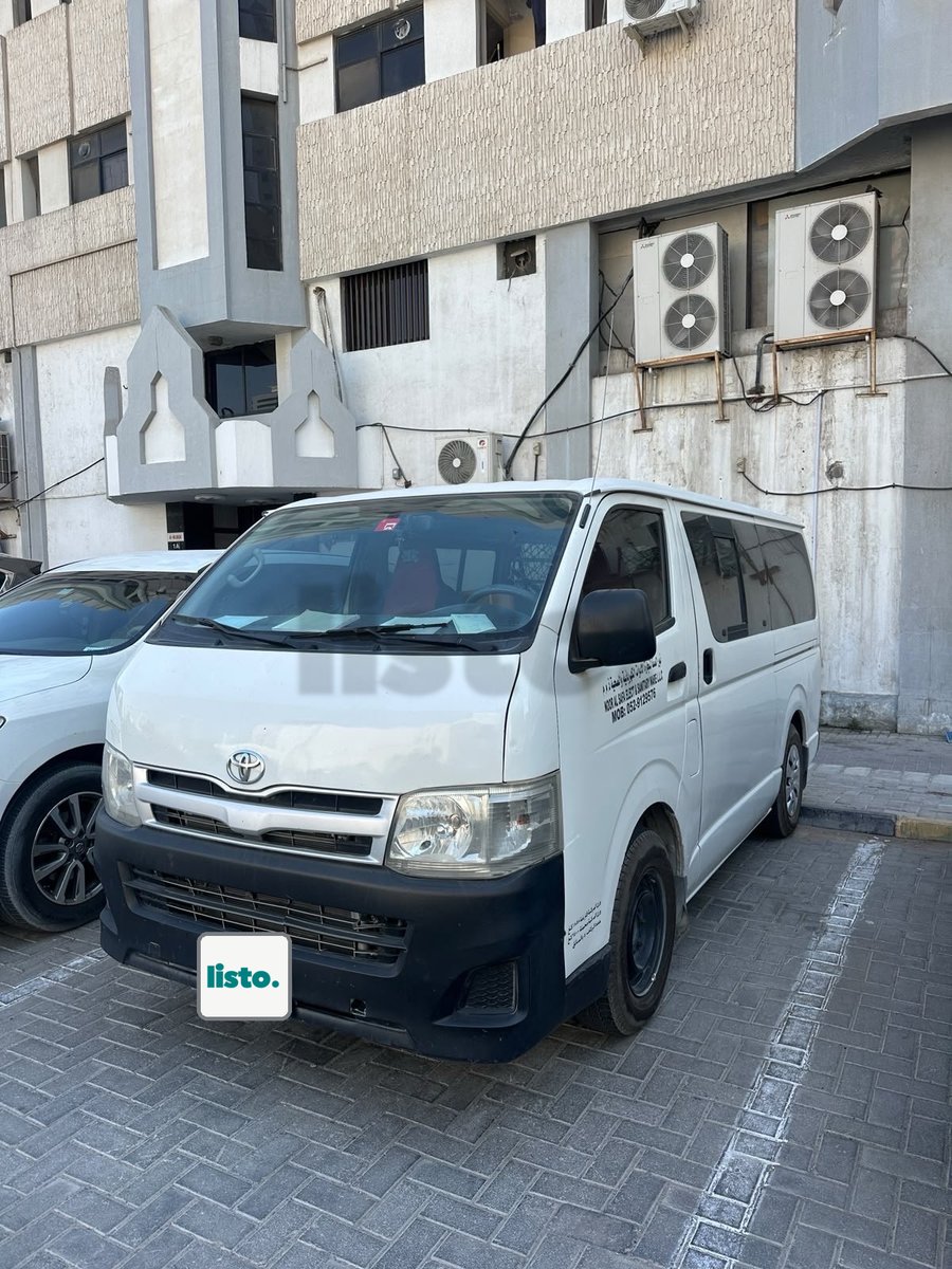 Toyota Hiace Van - White, Reliable Commercial Transport / Family Car