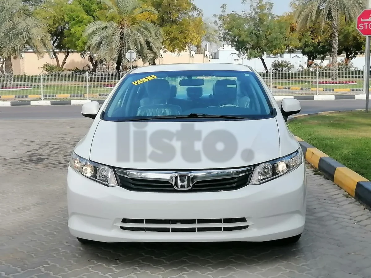 Used 2012 Honda Civic - White Sedan for Sale