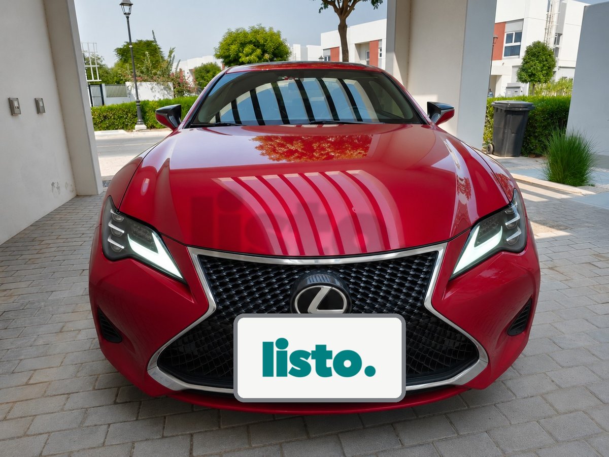 Red 2021 Lexus RC300