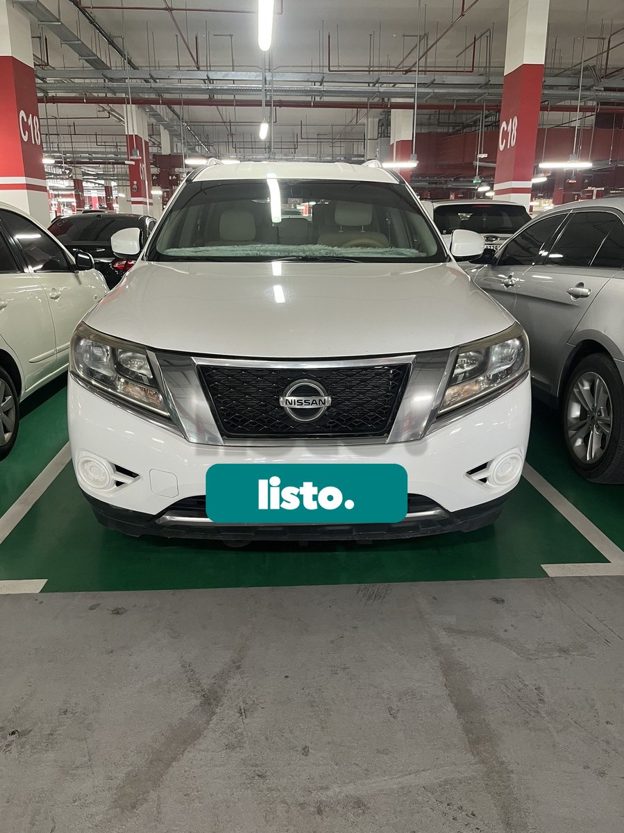 Nissan Pathfinder SUV GCC for Sale - White, Well-Maintained Family Car