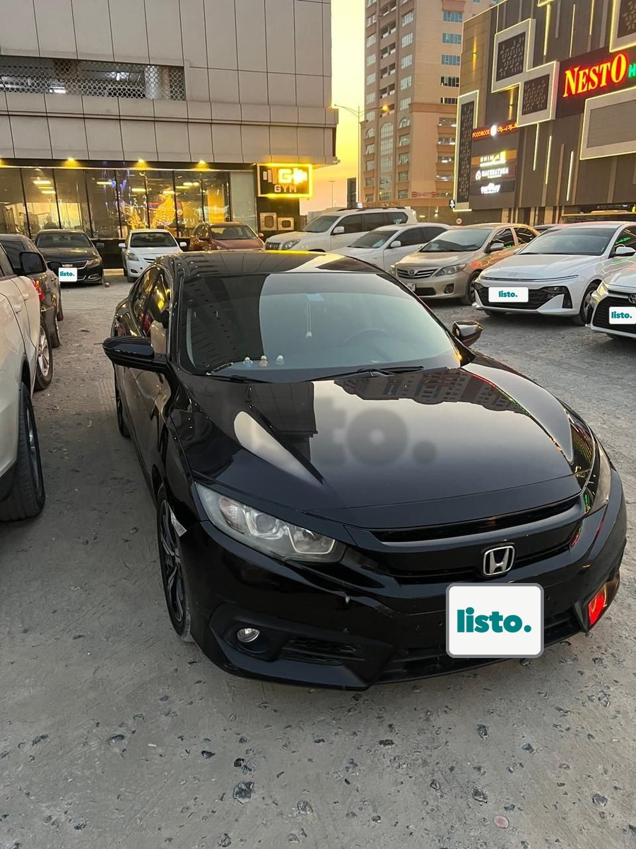 Sleek Black Honda Civic for Sale - Excellent Condition