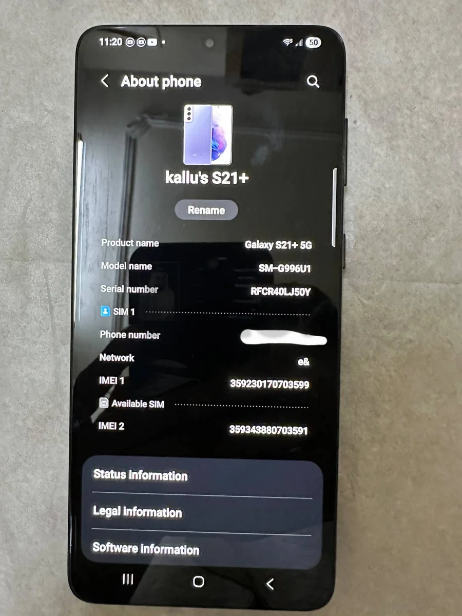 Galaxy s21 plus 5g