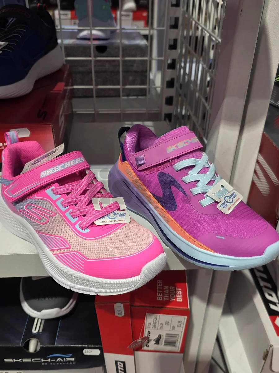New Skechers Kids' Bright Pink Athletic Shoes - Easy On/Off