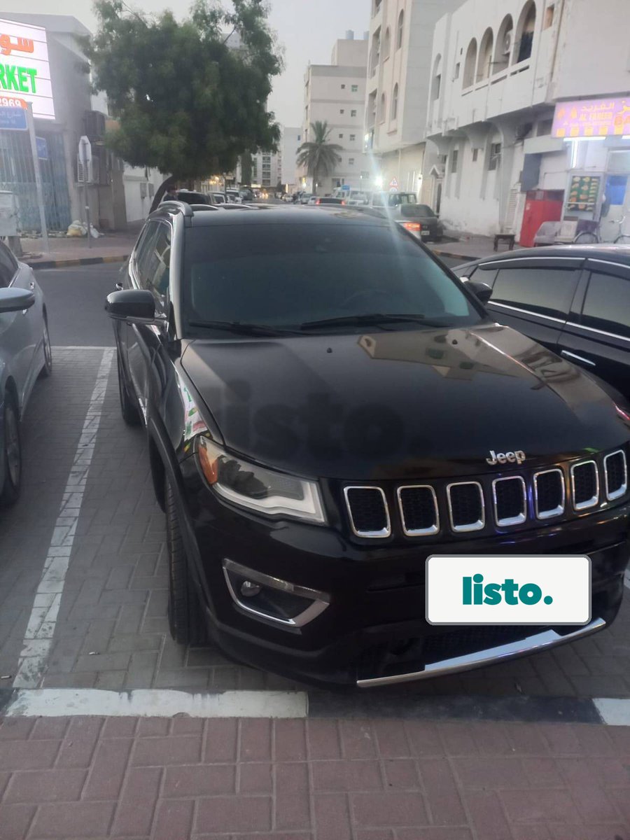 Used Black Jeep Compass limited 2018 for Sale
