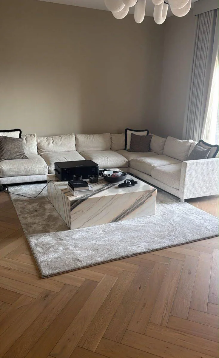 Bernhardt luxury corner feather filled sofa