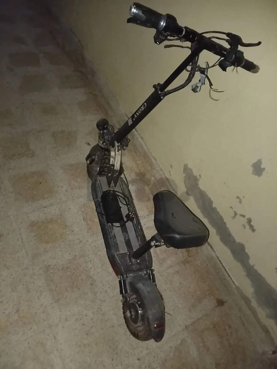 Used CRONY Electric Scooter with Seat – Good condition