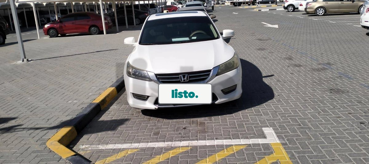 Honda Accord for Sale - White, Dubai Plate, Great Condition