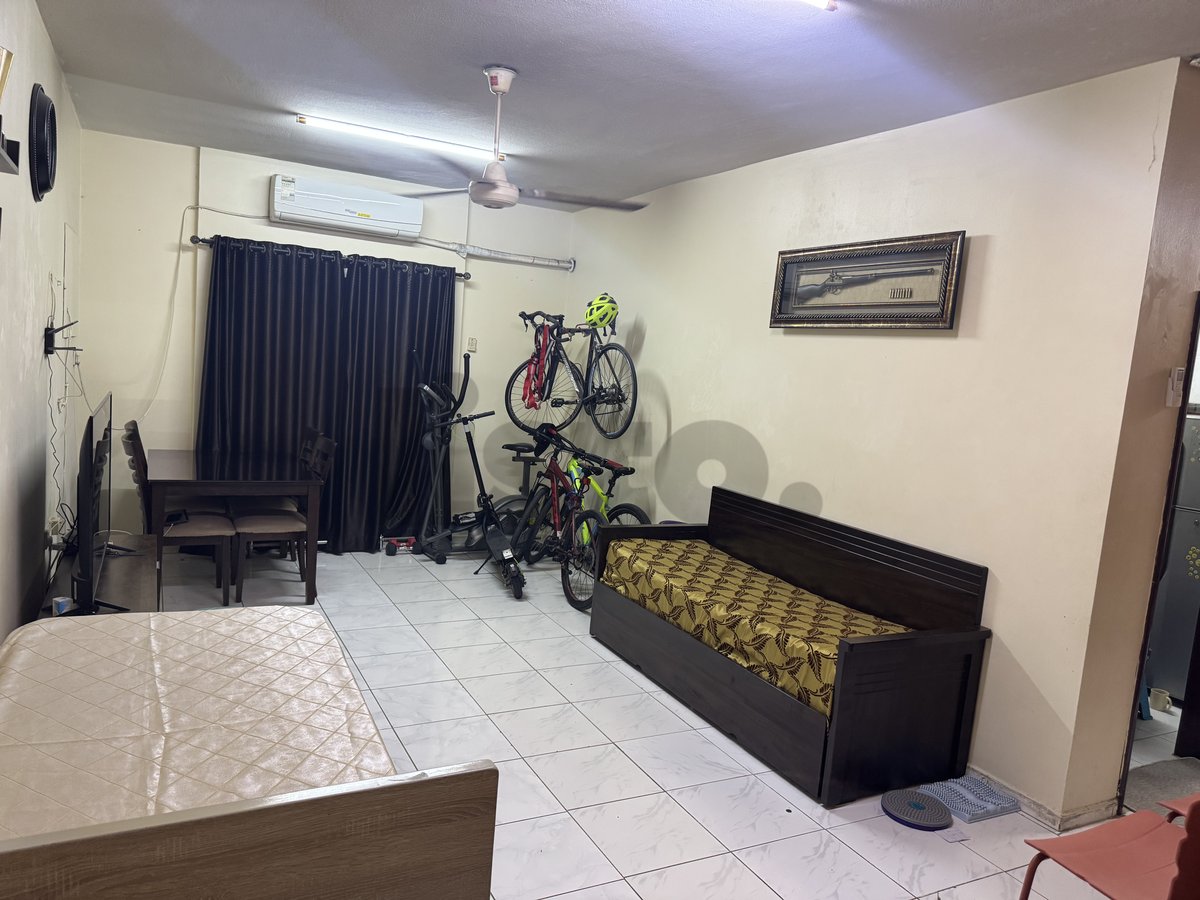 1 BHK available for rent (one month only) Rolla-Sharjah