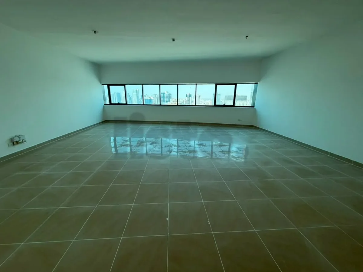 Three bedrooms and a hall, Al Mamzar, Sharjah C, free swimming pool, free private parking, maid's room.