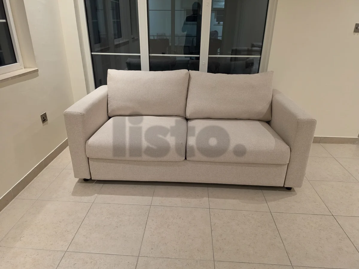 IKEA vimle Two Seater Sofa Bed Beige