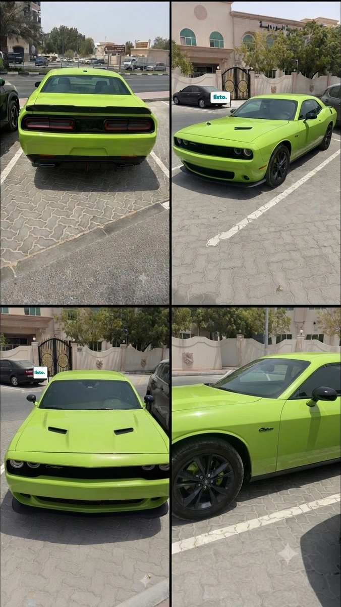 Stunning Green Dodge ChallengerSXT 2023 model for Sale - Excellent Condition