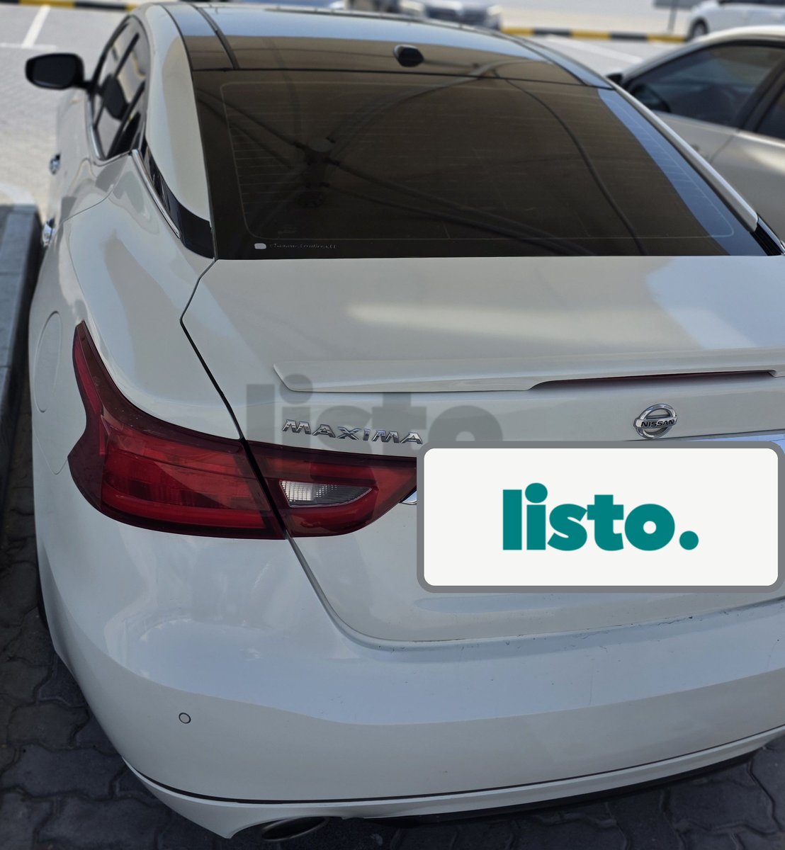 White Nissan Maxima for sale - in excellent condition