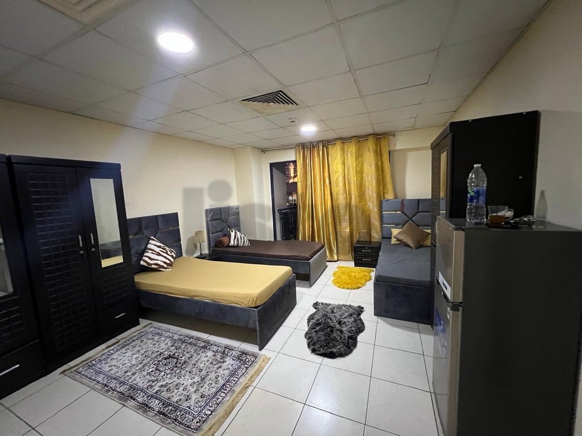 Furnished Room for Rent - Ideal for Sharing | Multiple Beds, Wardrobe, Refrigerator