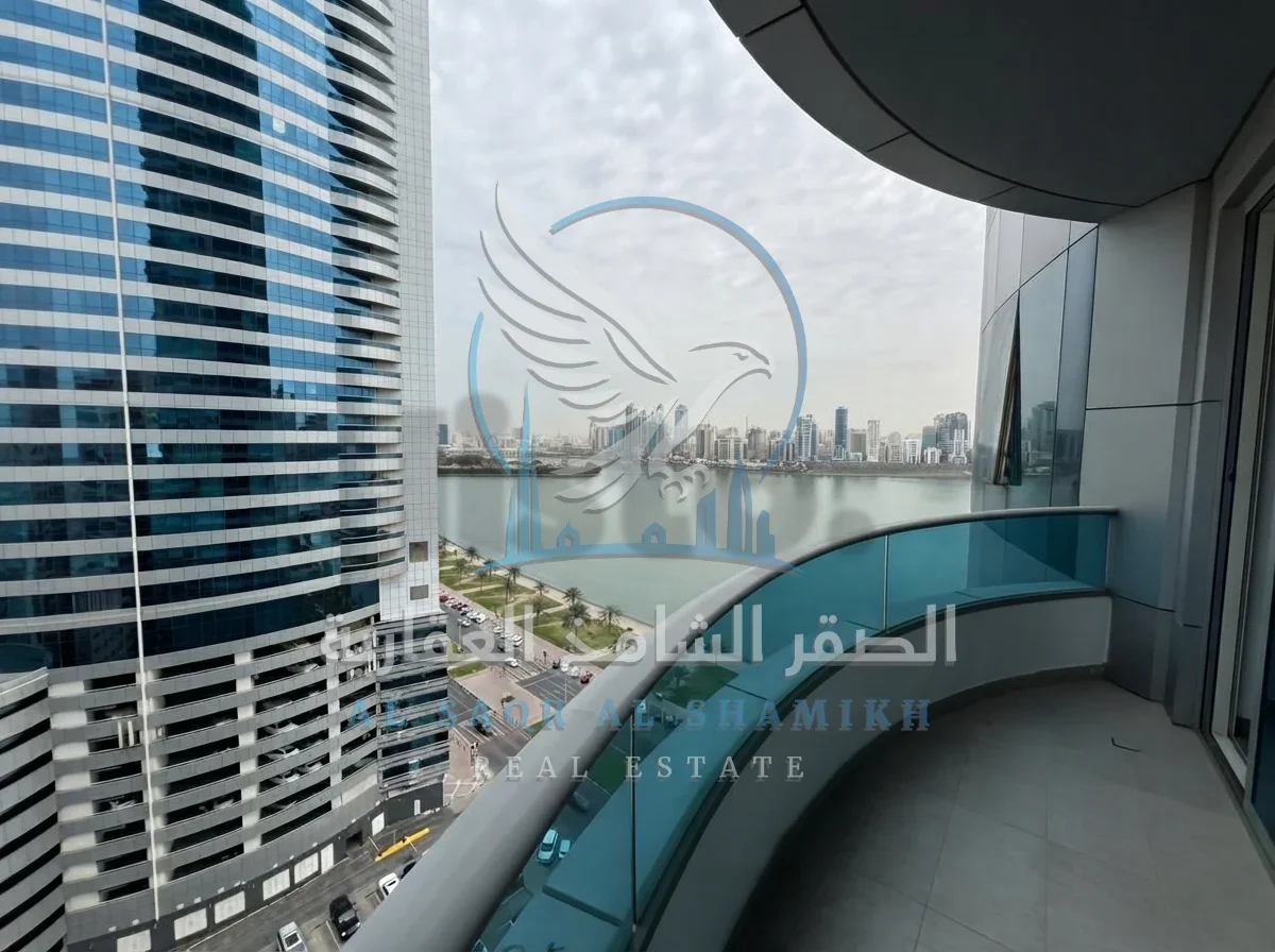2-Bedroom Apartment for Rent in Blue Tower, Al Majaz 3 | AED 75,000