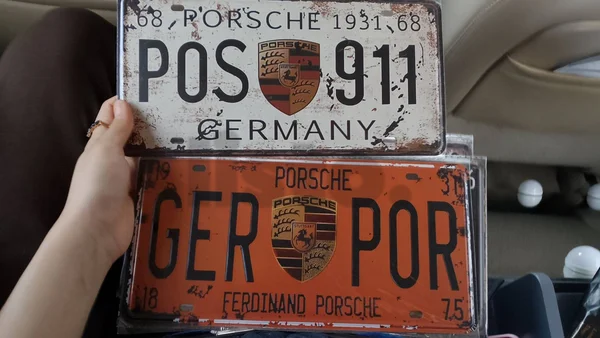 Ferrari/ Mercedes Car logos and Number plates - 60 AED | listo - UAE ...
